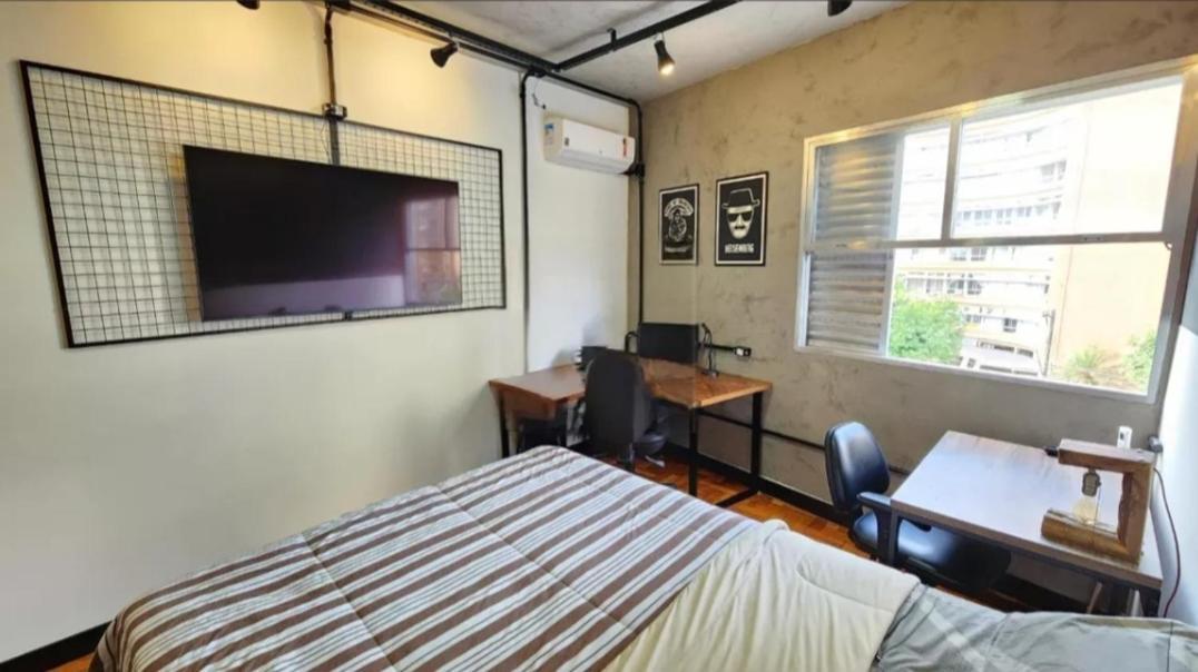 Apartamento Na Quadra Da Praia Сантос Экстерьер фото